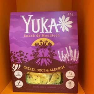 Snack Yuka – batata-doce com alecrim