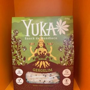 Snack Yuka – mandioca com gergelim
