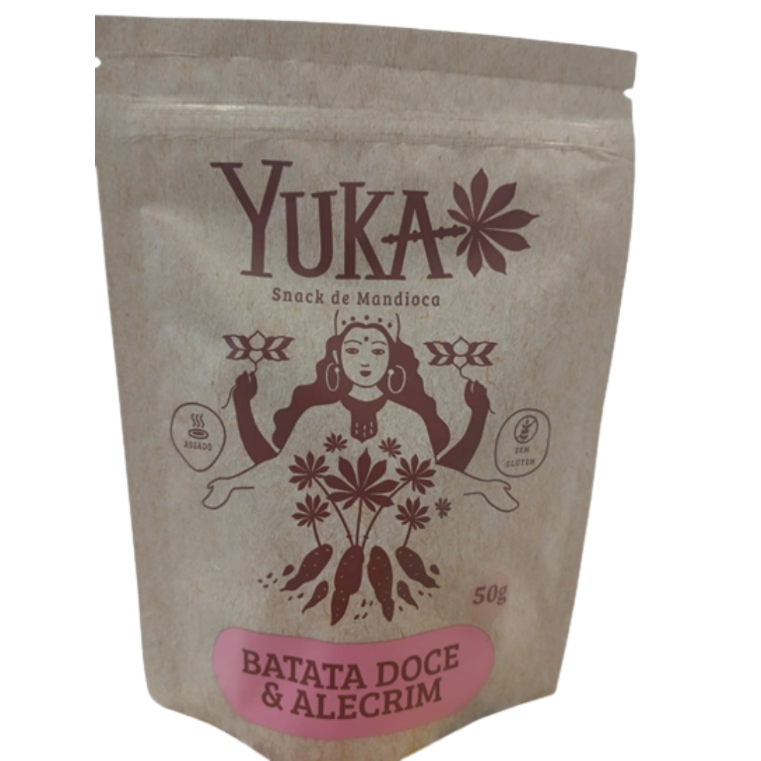 Snack Yuka – batata-doce com alecrim