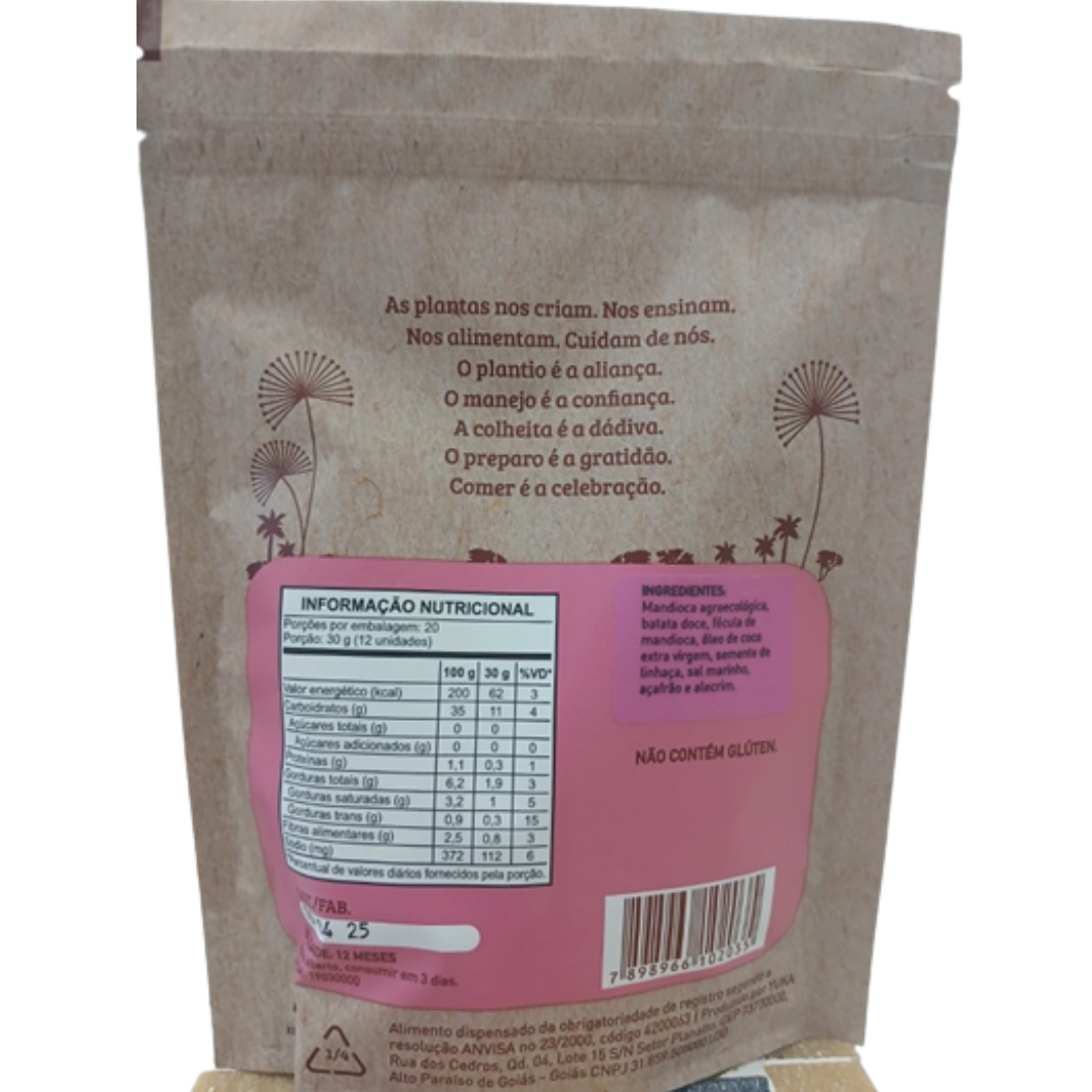 Snack Yuka – batata-doce com alecrim