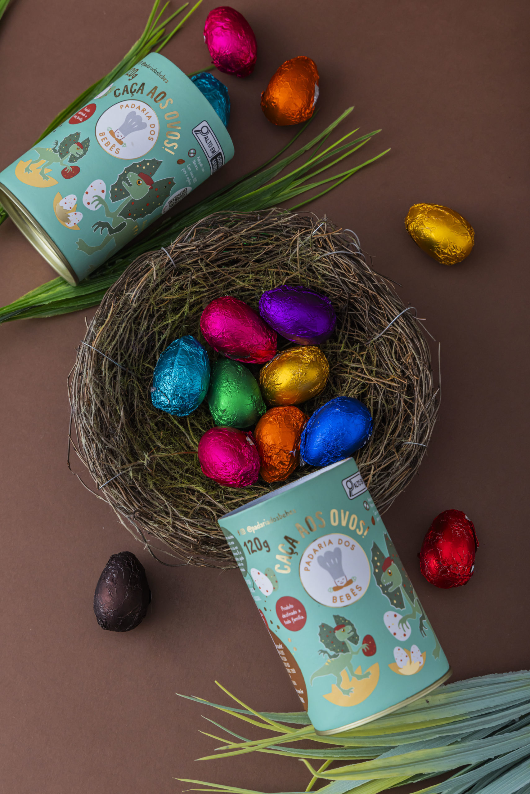 Caça aos ovos – mini ovinhos de Páscoa